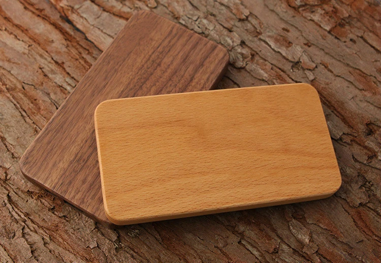 Wooden Power Bank 4000mAh-5000mAh-6000mAh-8000mAh External Battery Mobile Charger Bamboo Power Bank