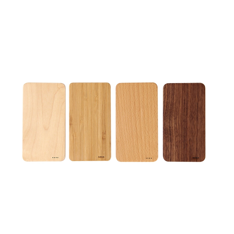 Wholesale Universal Environmental Material Wood and Bamboo Mobile Power Bank