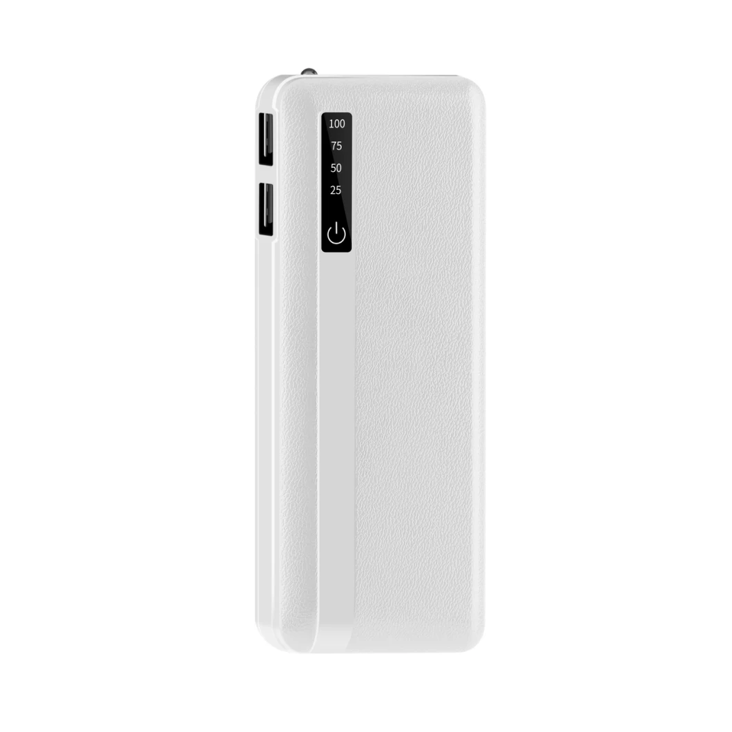 Large Capacity 12500 mAh Power Bank Model L528 with Input 5V 2A and Three Output 5V 2A Portable Power Station Lithium Battery