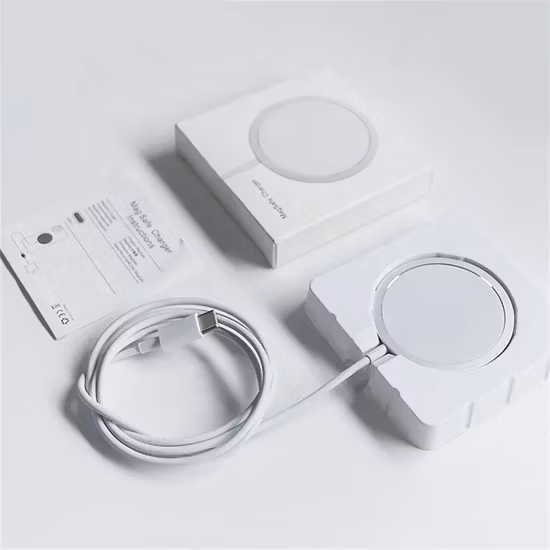 15 ワット 10000 mAh 透明磁気ワイヤレス外部バッテリーミニ電源銀行 Magsafe 急速充電ポータブル充電器 iPhone 用